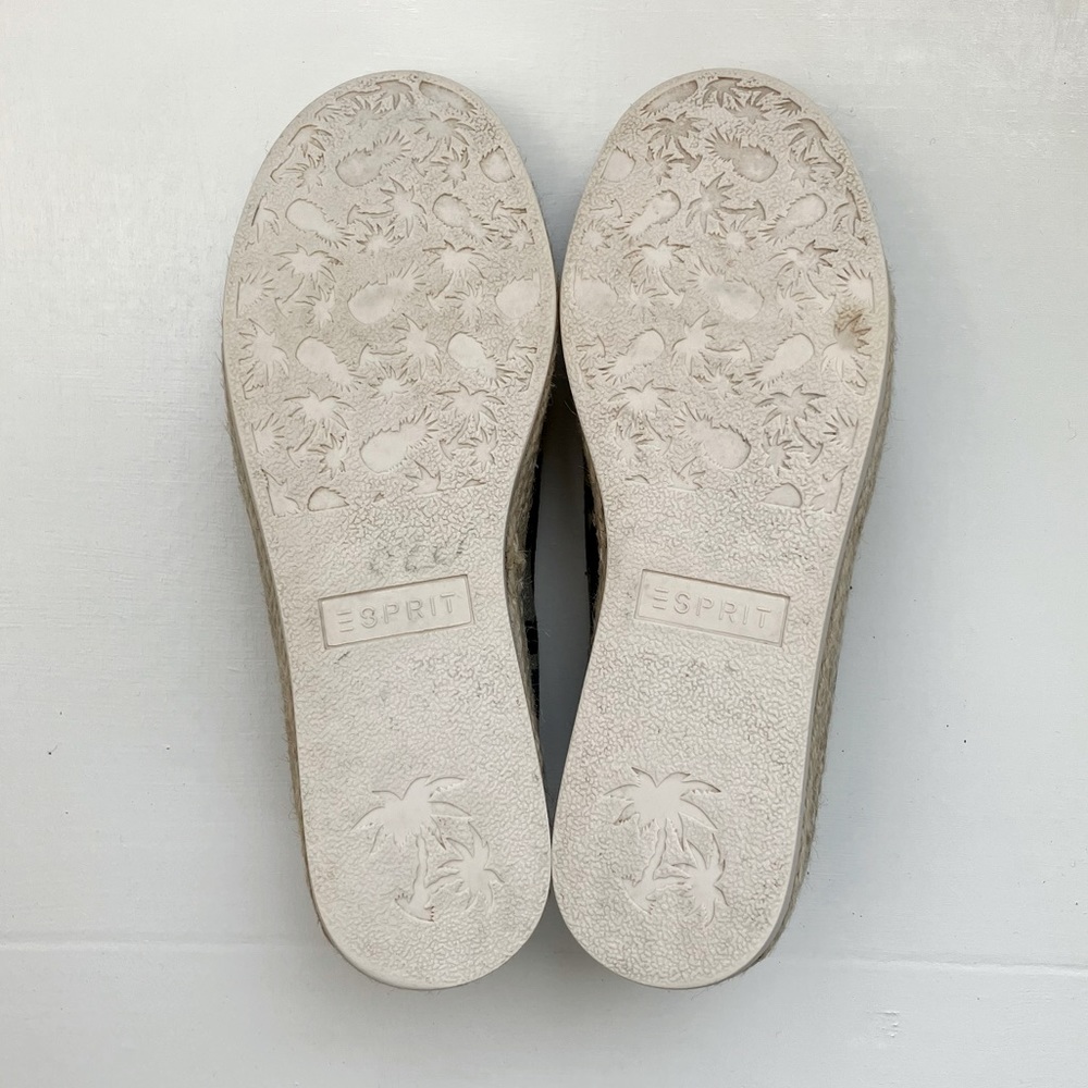 Esprit Nadeen Camo Espadrille Sneakers - Picture 4 of 9